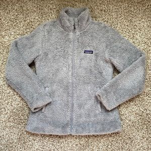 Grey Patagonia Sherpa jacket